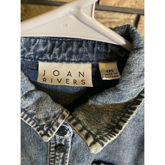 Joan Rivers Denim Shirt - Picture 3 of 5